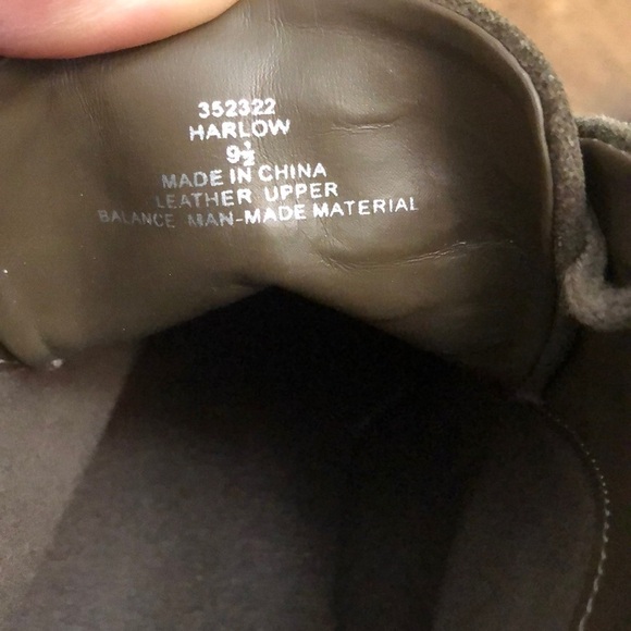 Bjorndal Harlow Taupe Suede Lace Up Booties - Picture 7 of 8